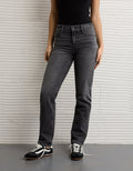 Jean Straight Tiro Alto Ae - Negro 0435_6026_001_of