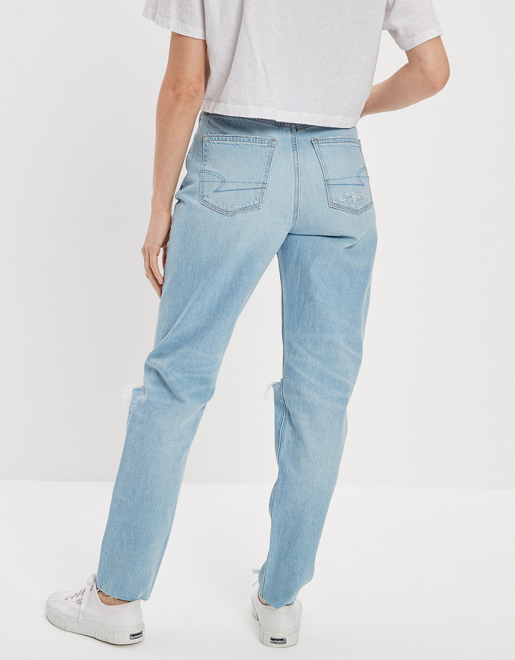Jean AE High-waisted Slim - Azul 0436_4428_893_ob