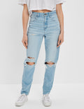 Jean AE High-waisted Slim - Azul 0436_4428_893_of