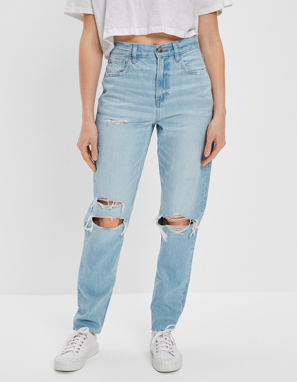 Jean AE High-waisted Slim - Azul 0436_4428_893_of