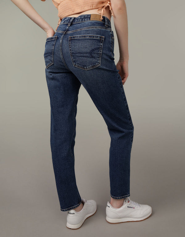 Jeans AE mom fit elásticos de Mujer - Generico