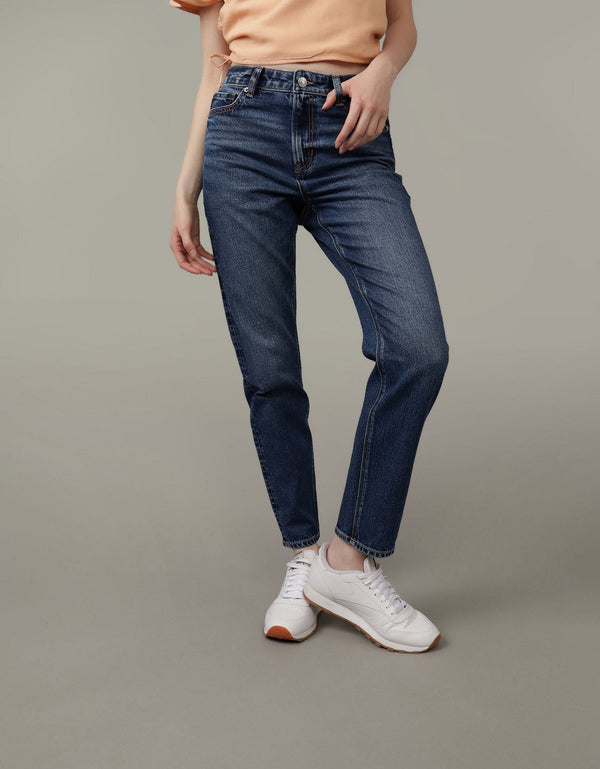 Jeans AE mom fit elásticos de Mujer - Generico