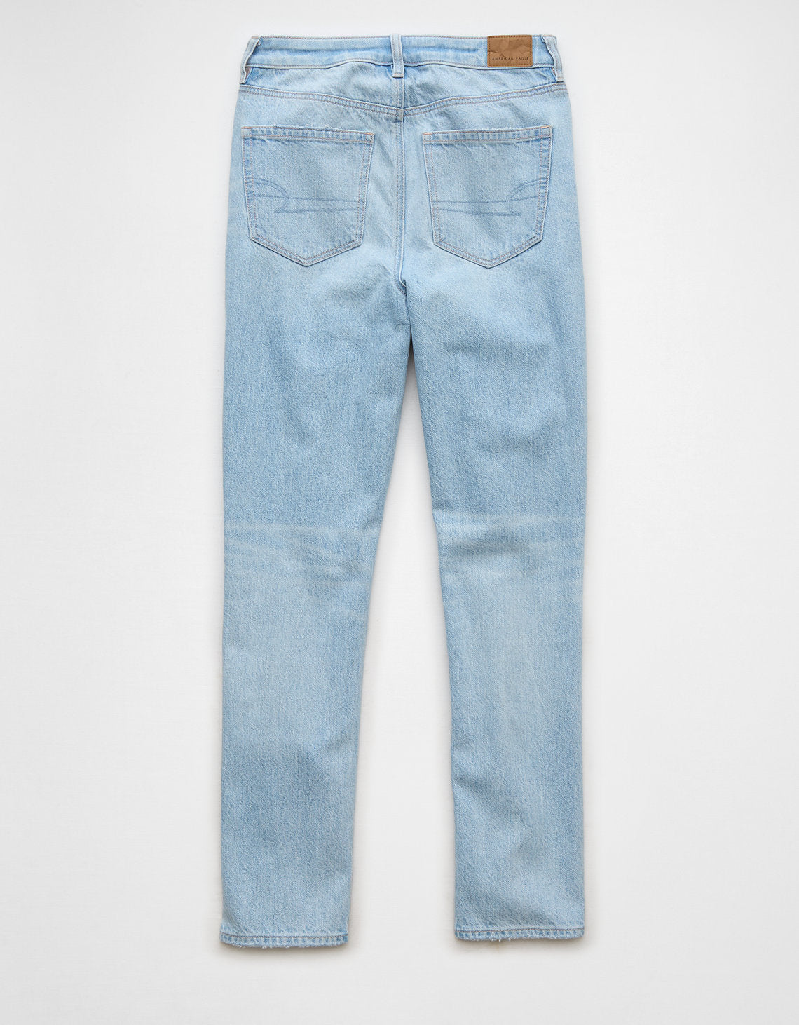 Jean Mom con rotos Mujer AE - Blanco 0436_5272_142_b