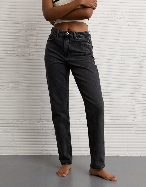 Jean Mom Strigid Ae - Negro