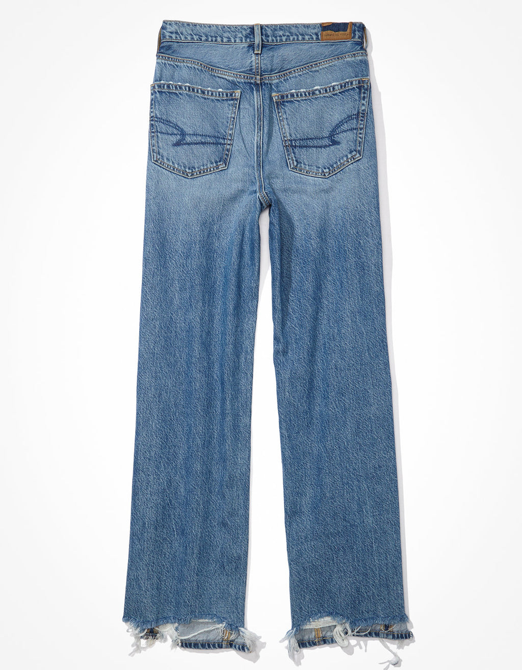 Jeans Ae holgados con pernera ancha y cintura muy alta Dreamy Drape - Azul 0437_4226_857_b