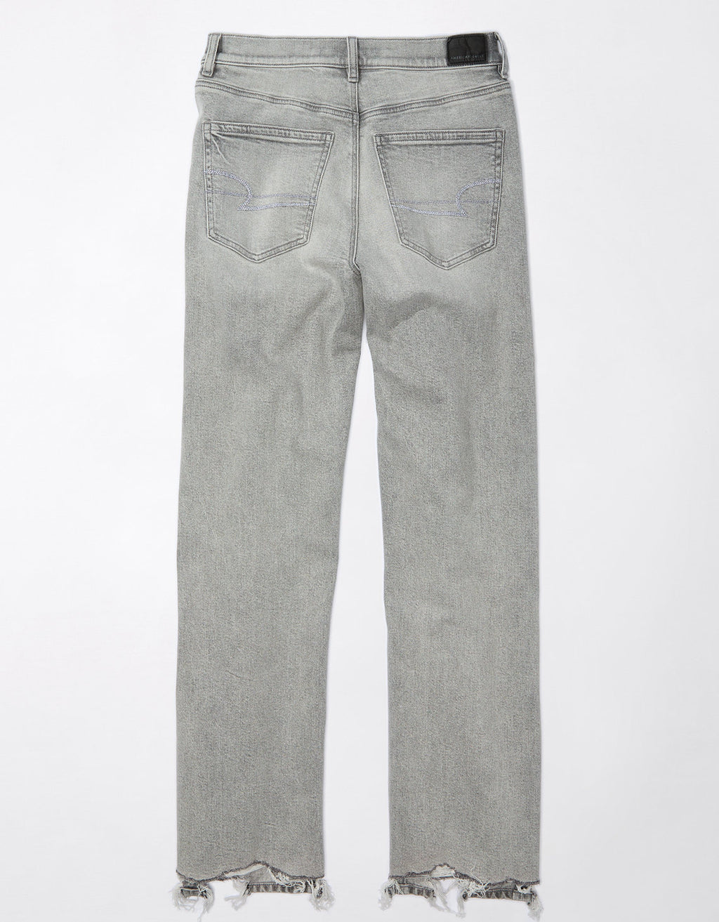 Jean AE Baggy de pierna recta y cintura super alta - Gris 0437_4739_010_b