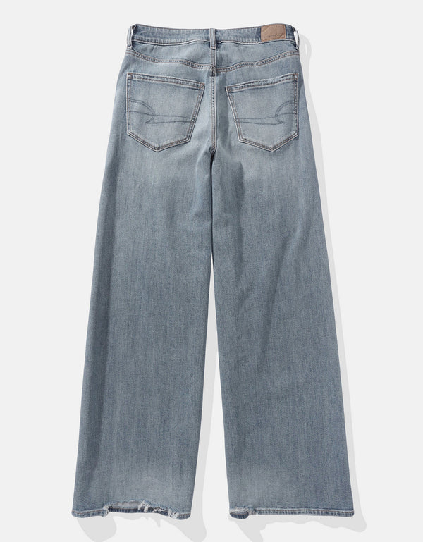 Jean Holgado Tiro Alto Mujer AE - Generico
