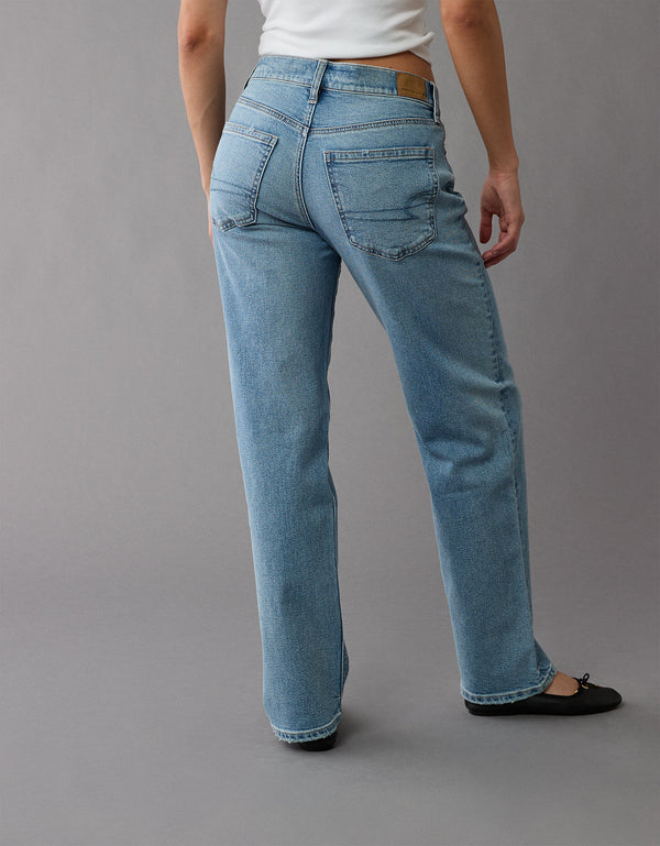 Jean Ex-Boyfriend Tiro Bajo Ae - Azul