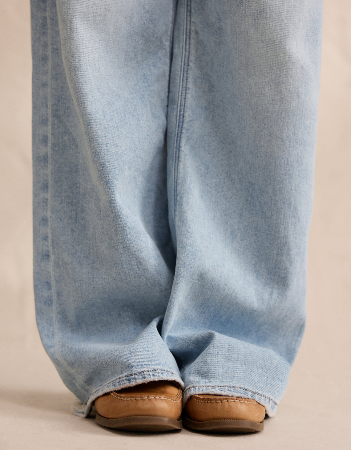 Jean Baggy Wide Leg de tiro alto Ae - Azul 0437_5343_452_d2