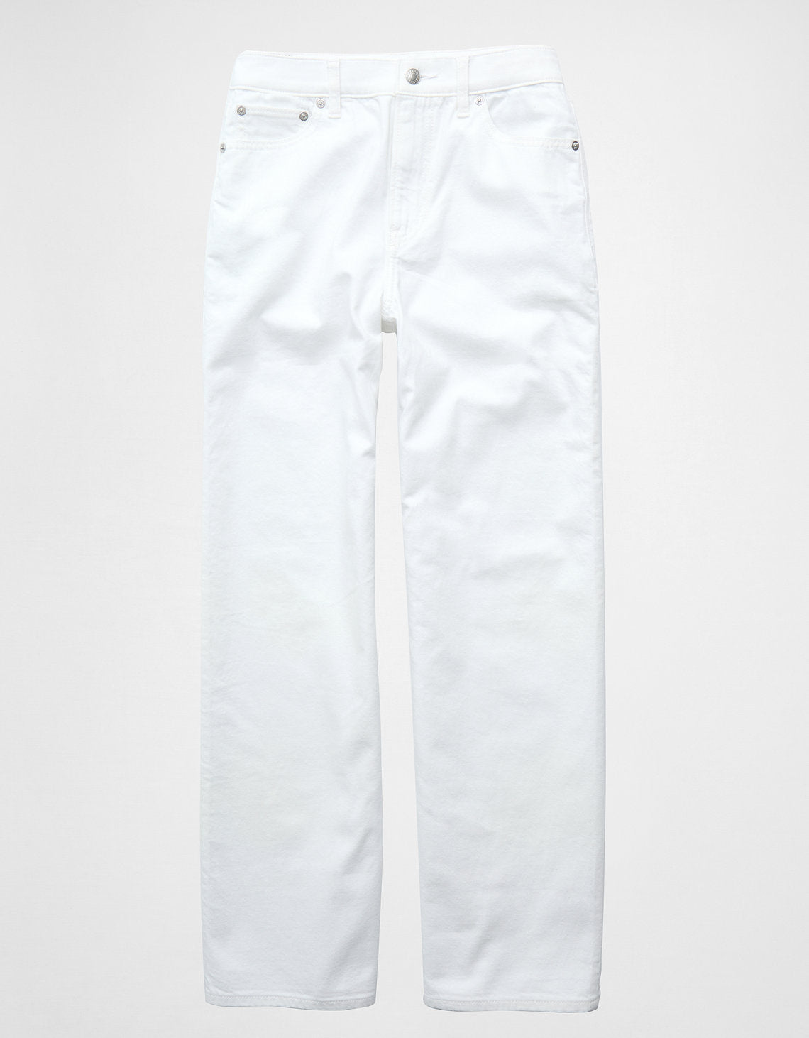 Jeans Baggy de Pierna Ancha de Tiro Super Alto Ae Strigid - Blanco 0437_5527_101_f