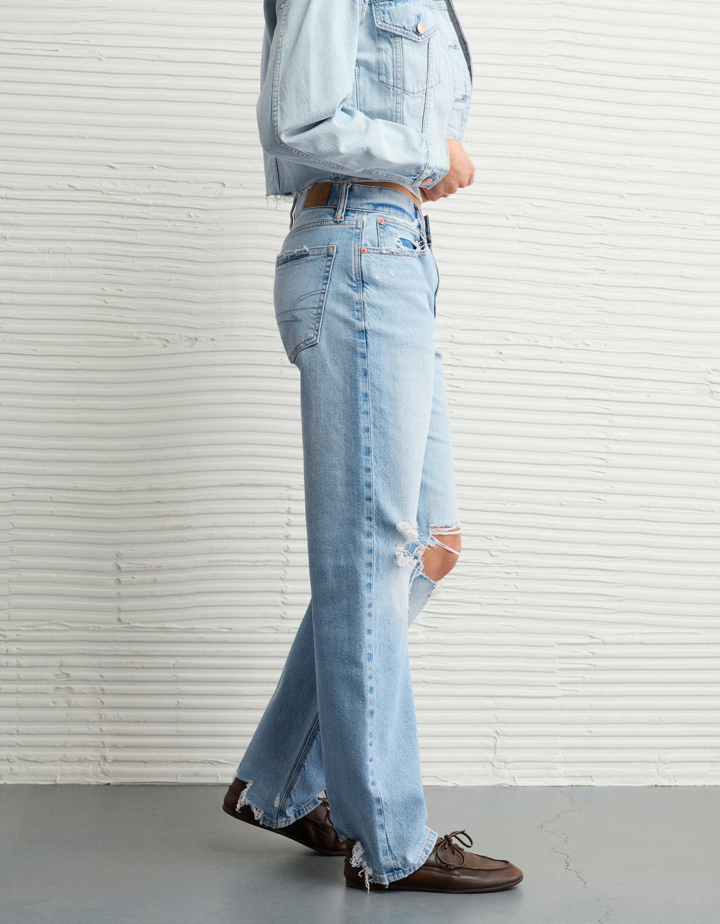 Jean Baggy Straight de Tiro Bajo Ae - Generico 0437_5814_987_os