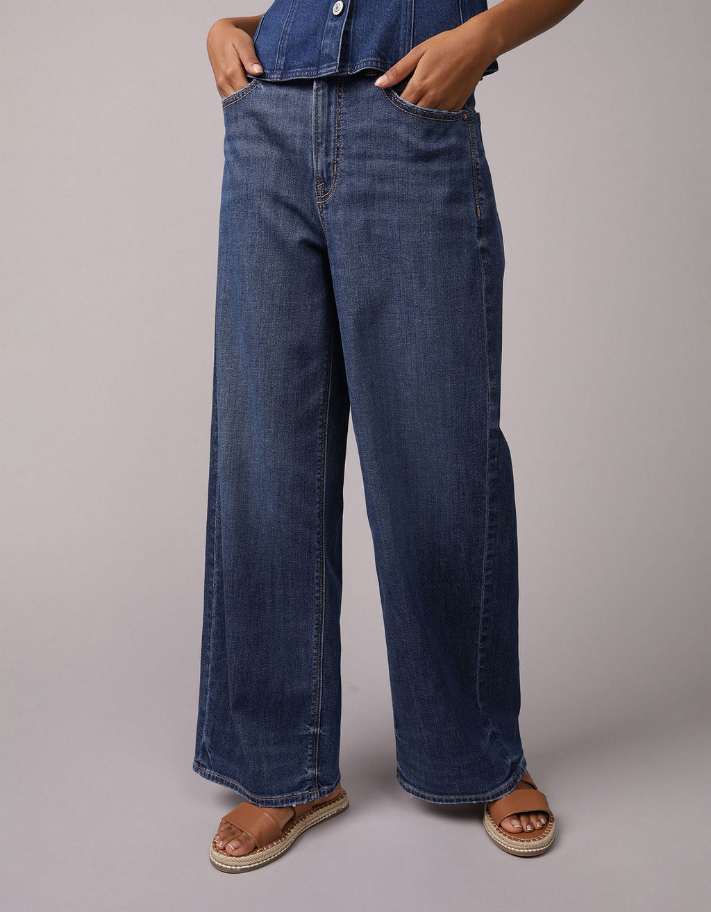 Jean Baggy Wide-Leg  Ae - Generico 0437_5830_998_of