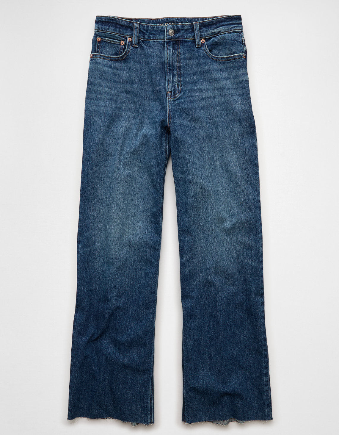 Jean Baggy Wide Leg de Tiro Alto Ae - Azul 0437_5870_913_f