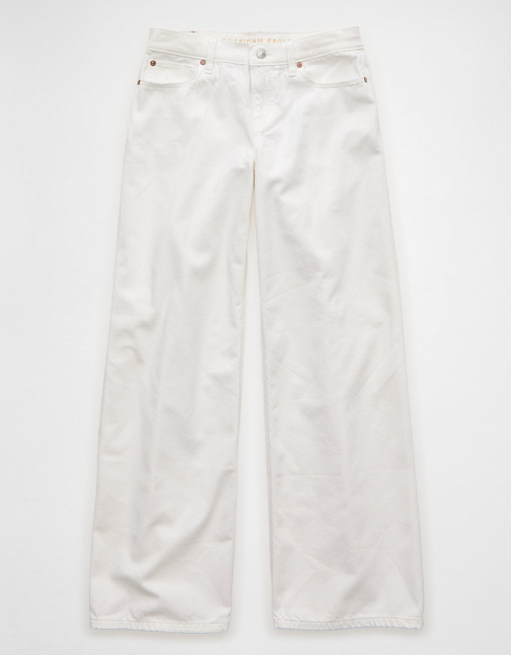 Jean Wide Leg Tiro Bajo Ae - Blanco 0437_6053_139_f