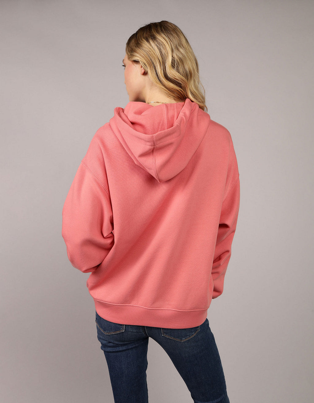 Buzo con Gráfico y Capucha Mujer AE - Rosa 0452_2348_199_ob