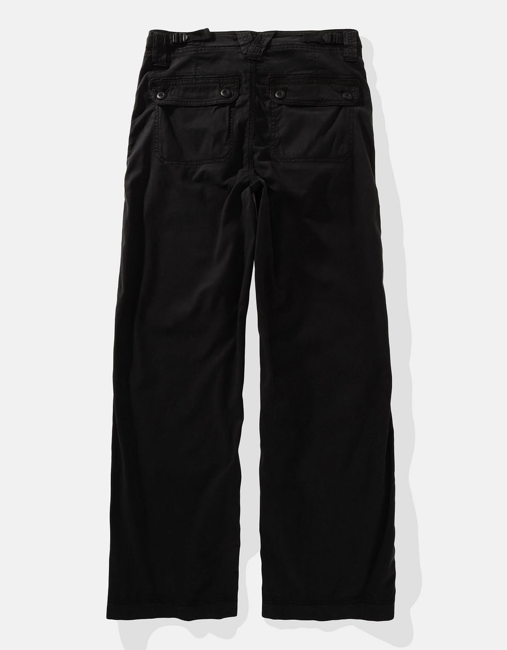 Pantalón Tiro Alto Holgado Mujer AE - Negro 0461_5081_001_b