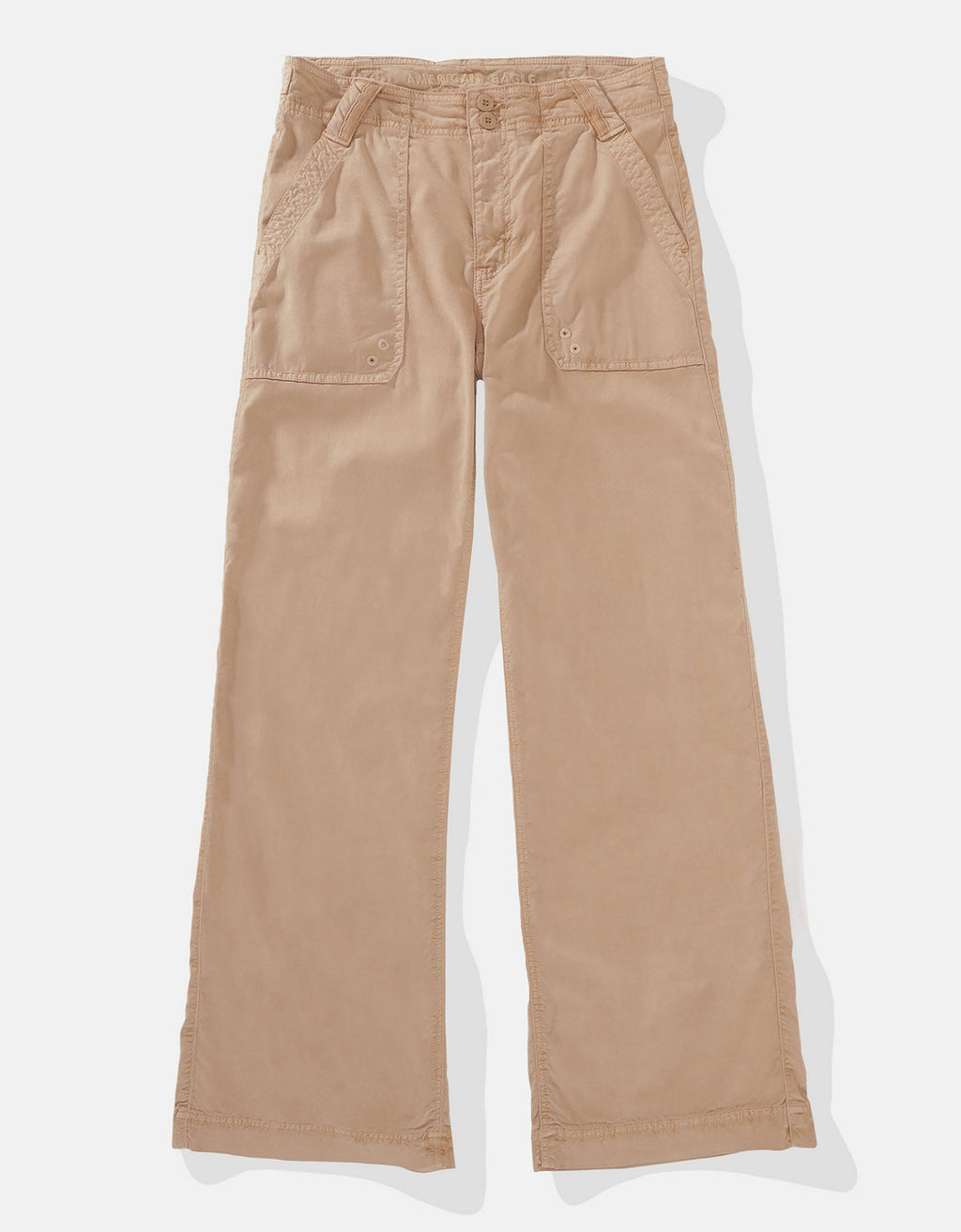 Pantalón Tiro Alto Holgado Mujer AE - Neutro_ebc8b2 0461_5081_676_f