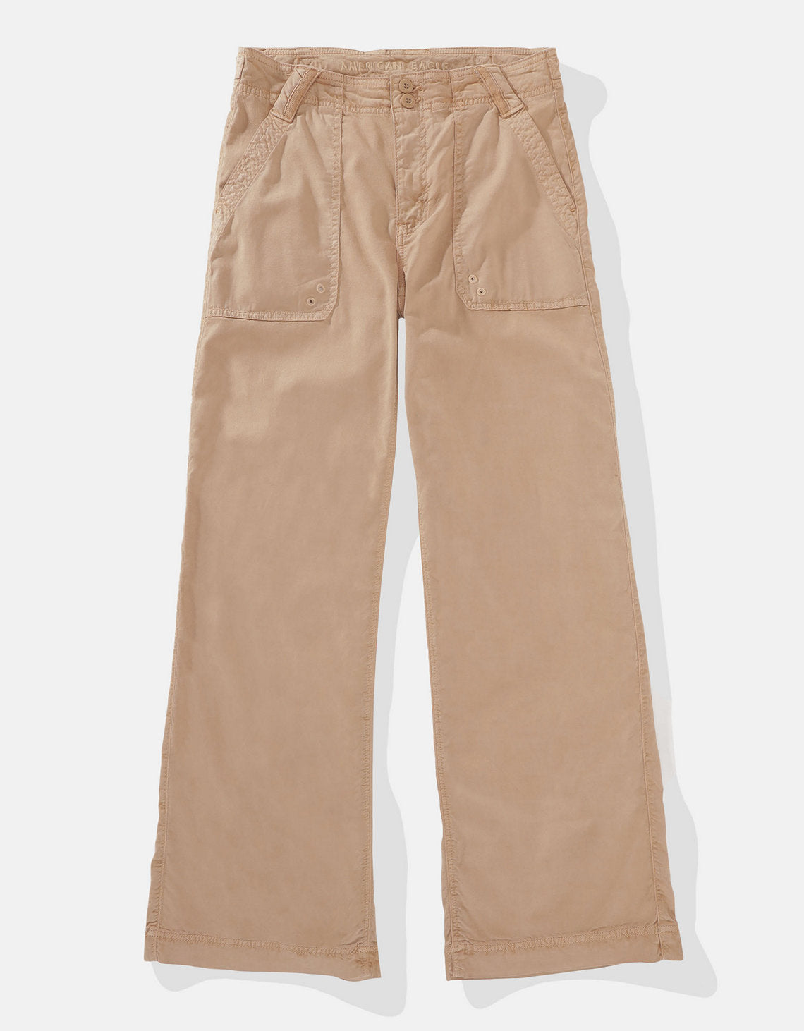 Pantalón Tiro Alto Holgado Mujer AE - Neutro_ebc8b2 0461_5081_676_f