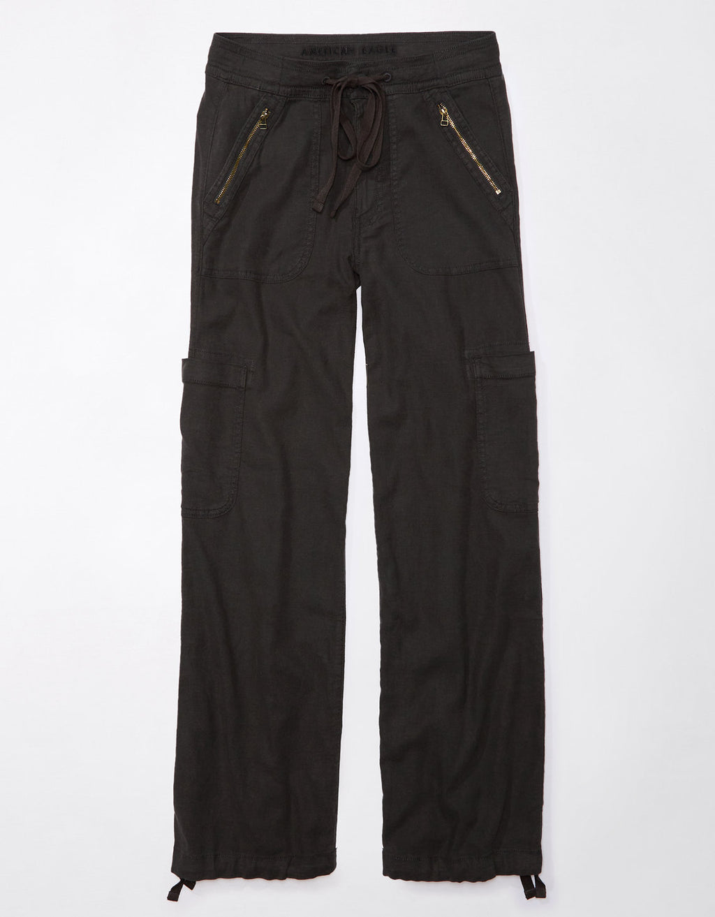 Pantalón Ae Wide Leg cargo - Gris 0461_5132_036_f