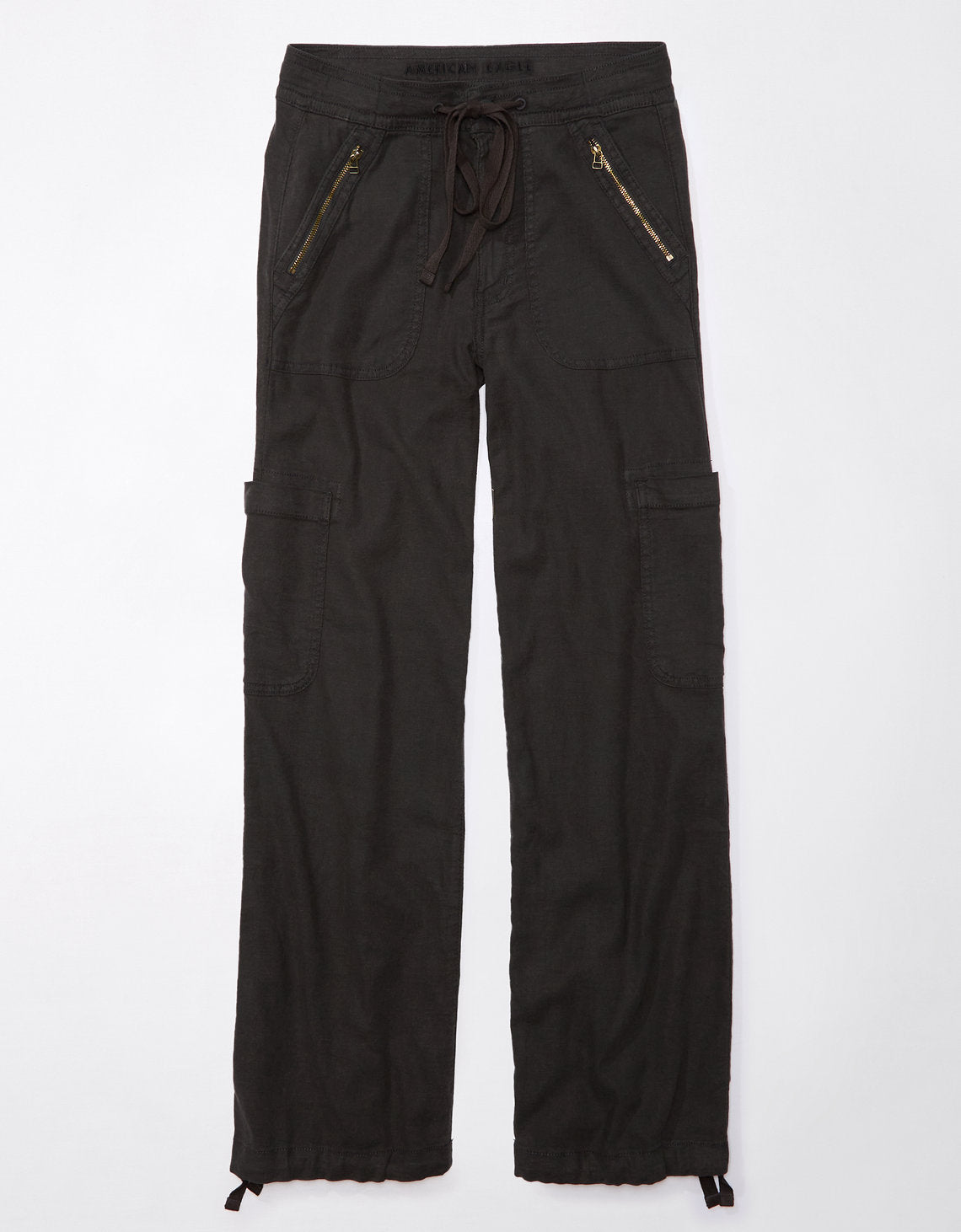 Pantalón Ae Wide Leg cargo - Gris 0461_5132_036_f