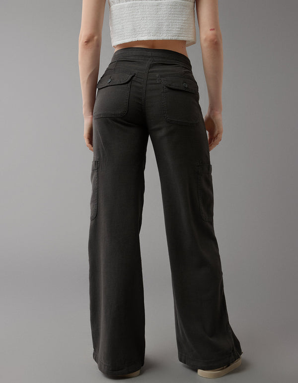 Pantalón Ae Wide Leg cargo - Gris