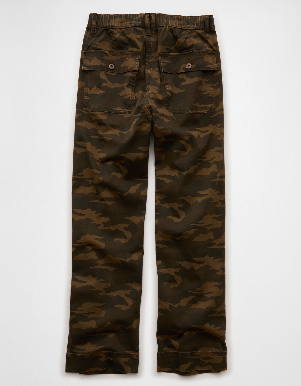 Pantalón Baggy de Tiro Bajo Ae - Verde 0461_5503_329_b