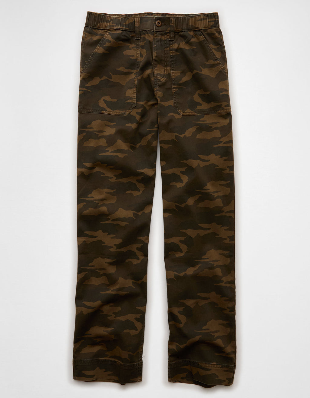 Pantalón Baggy de Tiro Bajo Ae - Verde 0461_5503_329_f