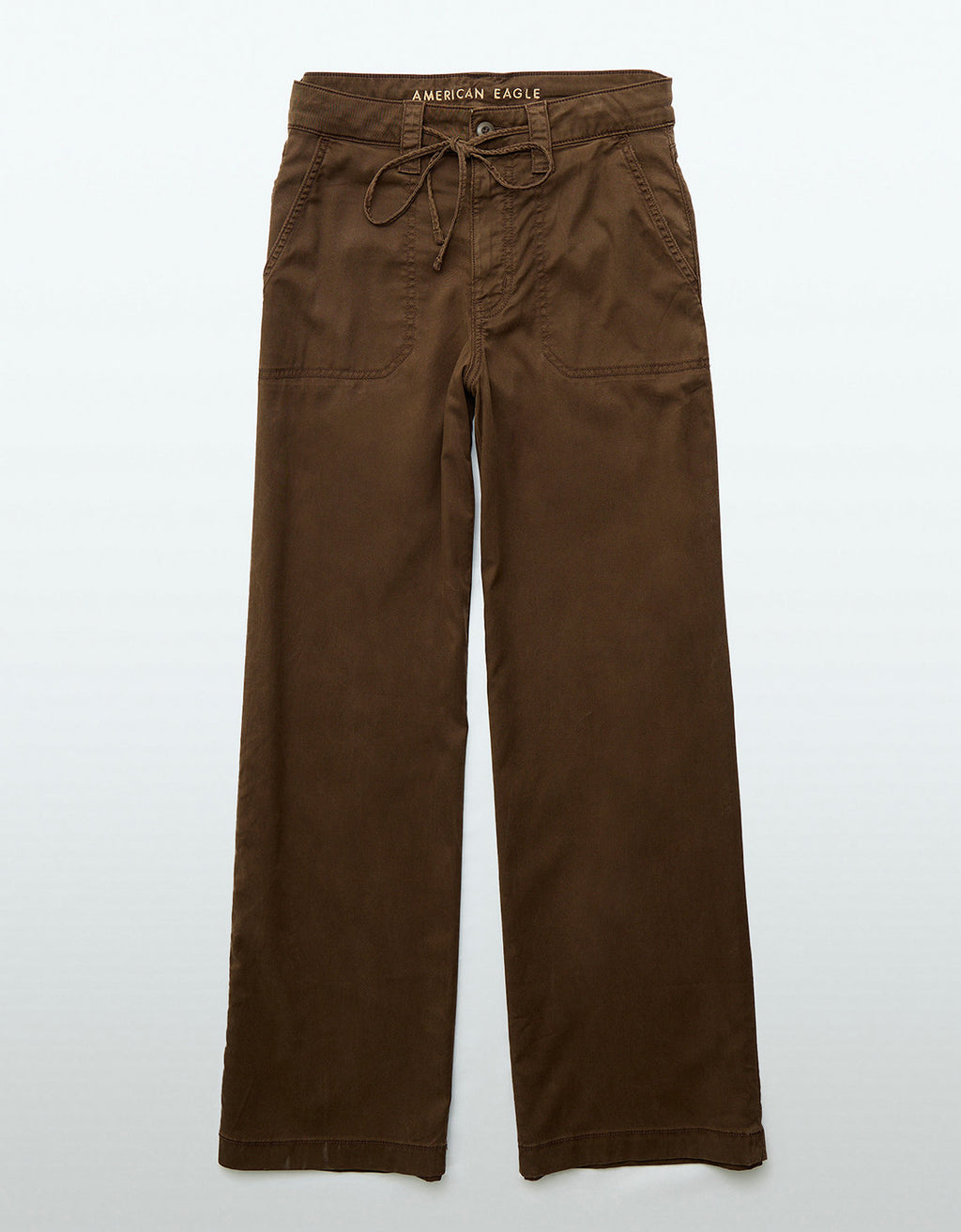 Pantalón Baggy Wide Leg Ae - Blanco 0461_5591_285_f