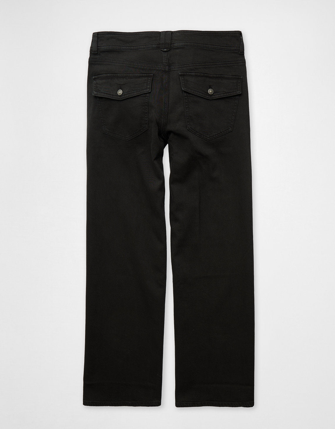 Pantalón Wide Leg Tiro Bajo Ae - Negro 0461_5629_016_b