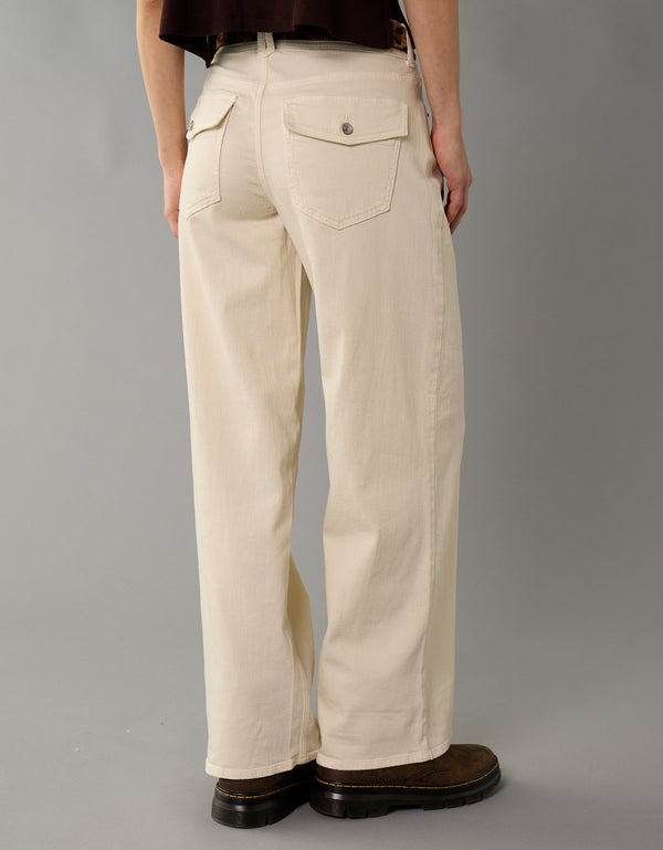 Pantalón Wide Leg Tiro Bajo Ae - Generico