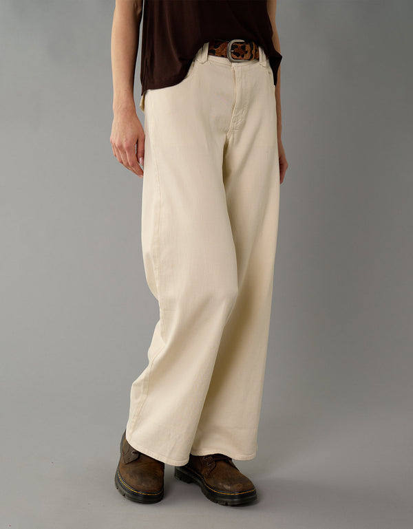 Pantalón Wide Leg Tiro Bajo Ae - Generico