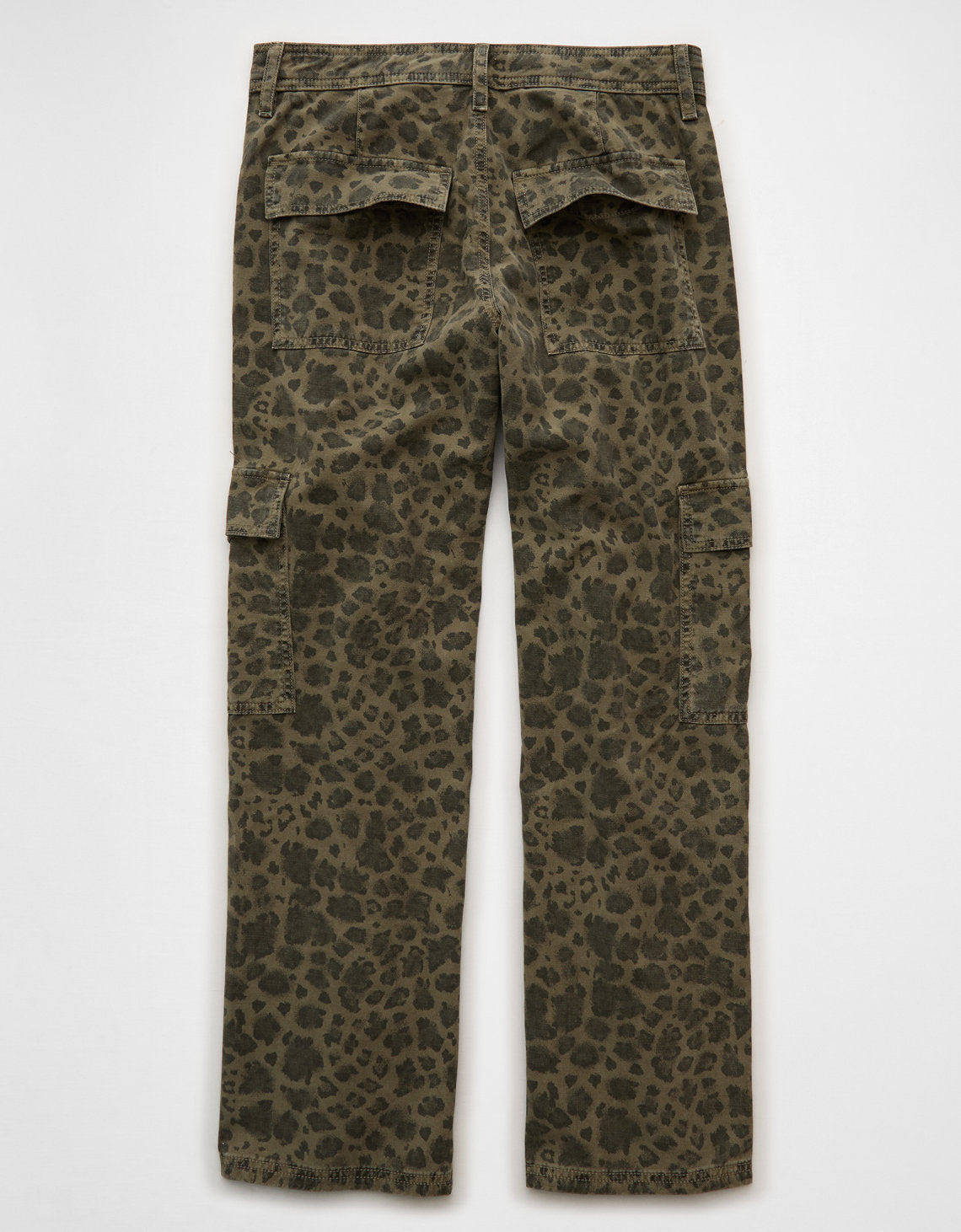 Pantalón Cargo Recto Holgado de Tiro Bajo - Generico 0461_5786_520_b