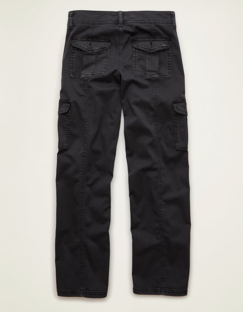Pantalón Cargo de Tiro Bajo - Negro 0461_5869_094_b