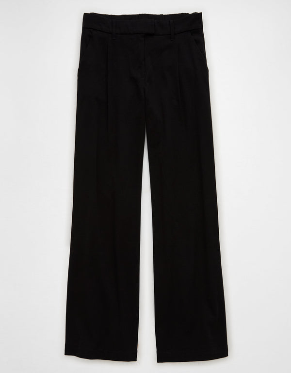 Pantalón Ancho Mujer AE - Negro
