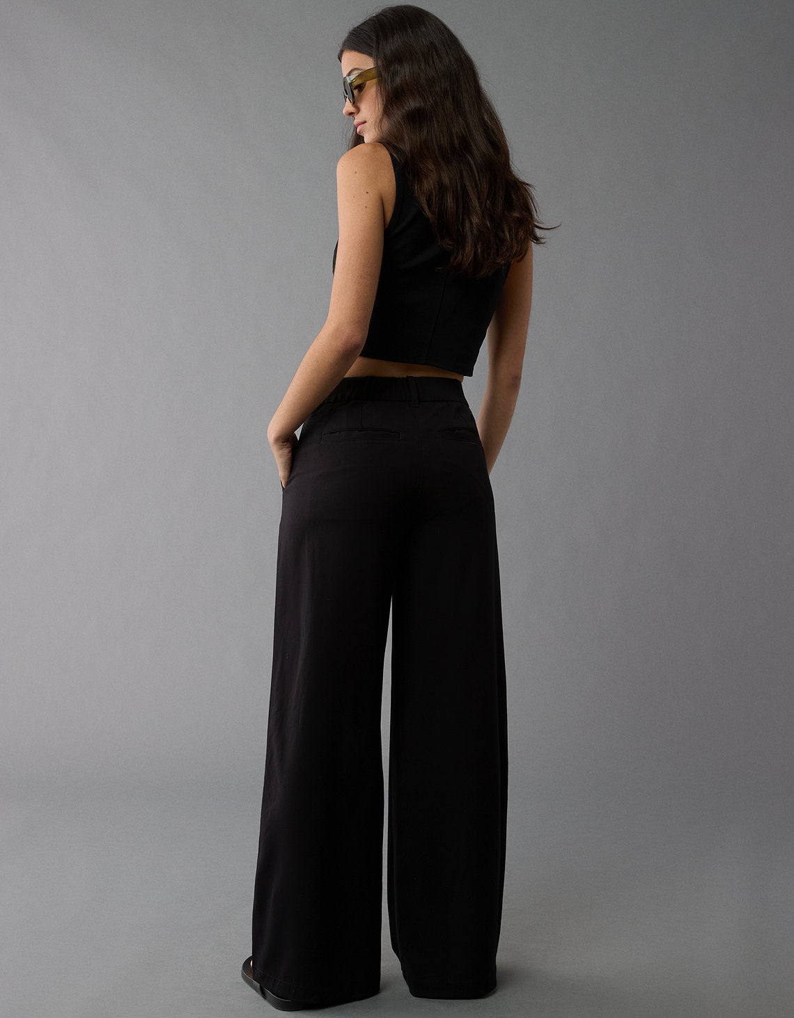 Pantalón Ancho Mujer AE - Negro 0462_5203_001_ob
