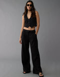 Pantalón Ancho Mujer AE - Negro 0462_5203_001_of