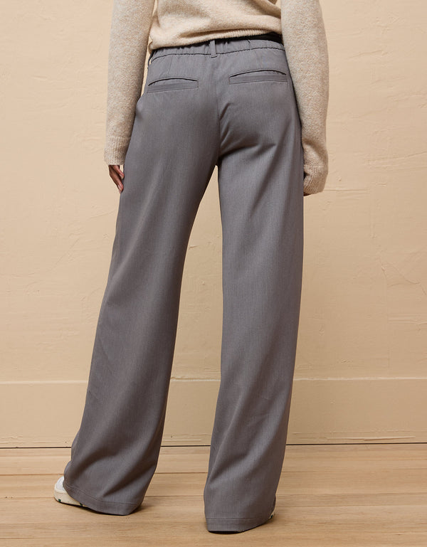 Pantalón Ancho Mujer AE - Azul