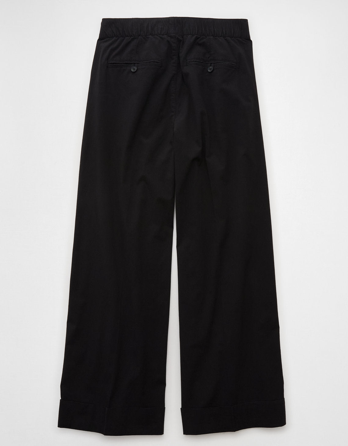 Pantalón de Popelina Ae - Negro 0462_5451_001_b