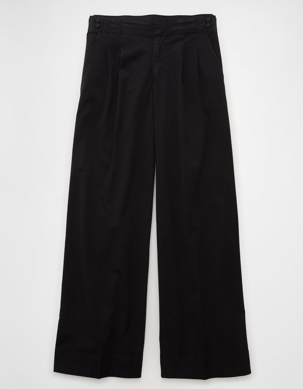 Pantalón de Popelina Ae - Negro 0462_5451_001_f