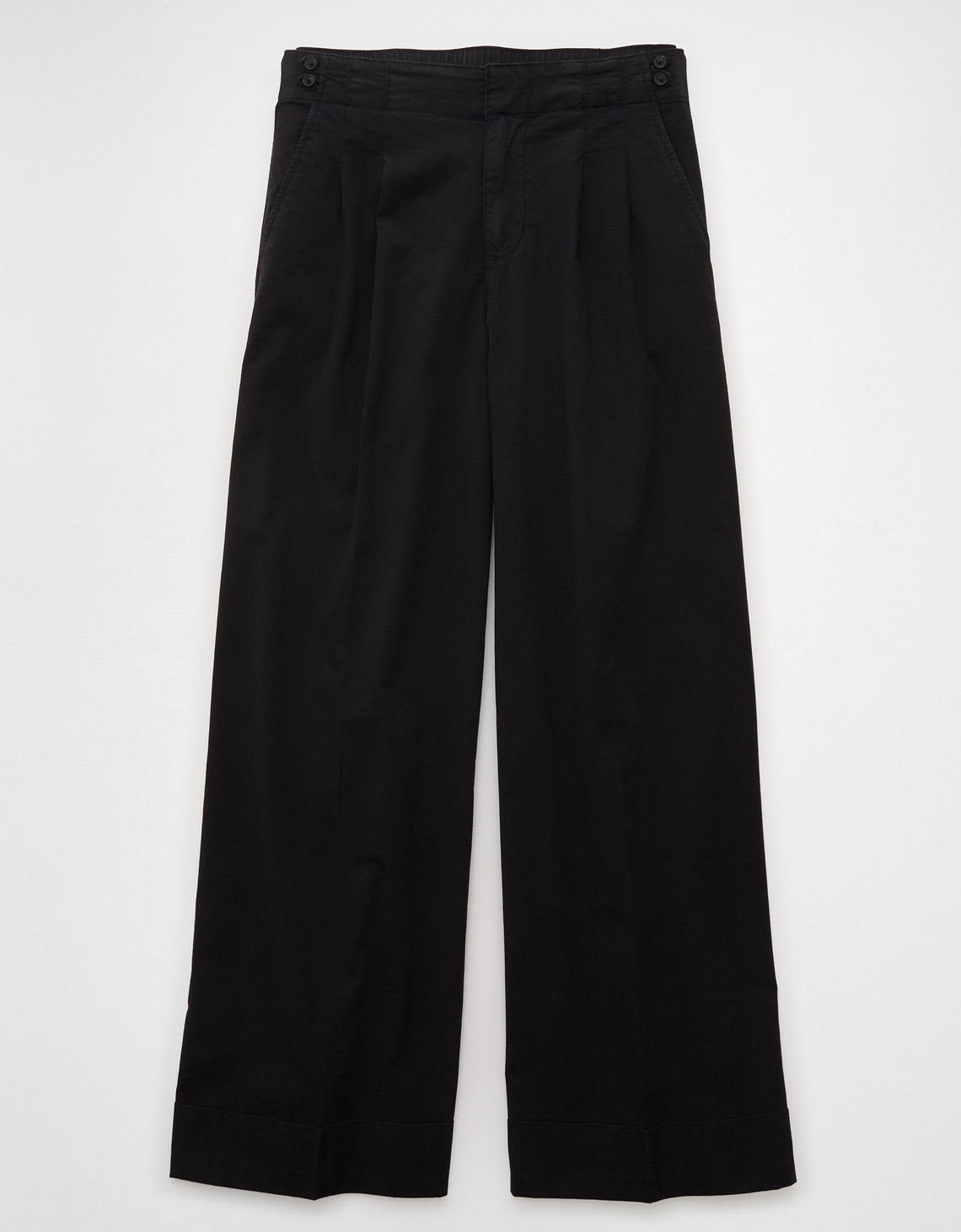 Pantalón de Popelina Ae - Negro 0462_5451_001_f