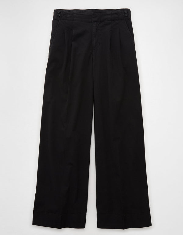 Pantalón de Popelina Ae - Negro