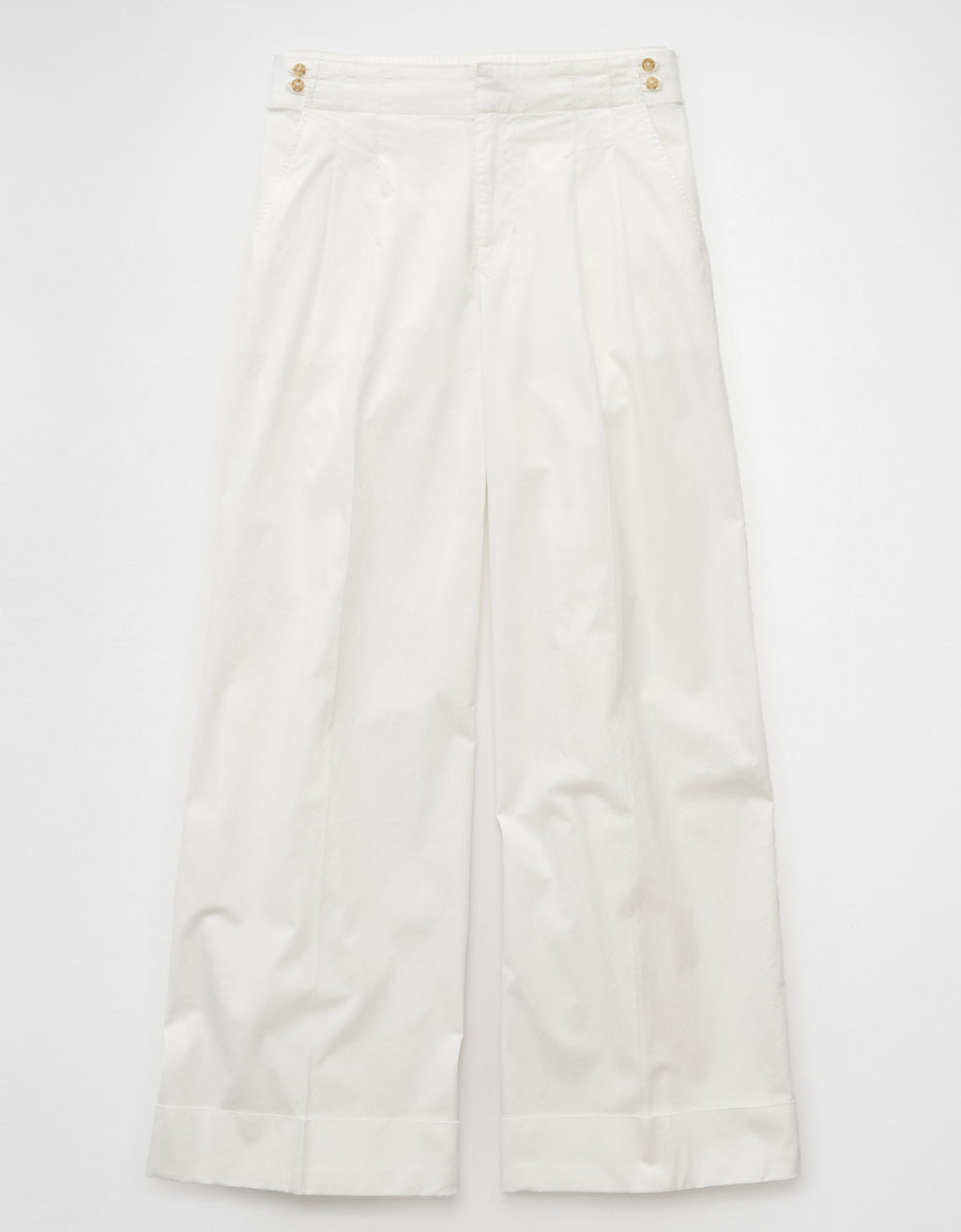 Pantalón de Popelina Ae - Blanco 0462_5451_100_f