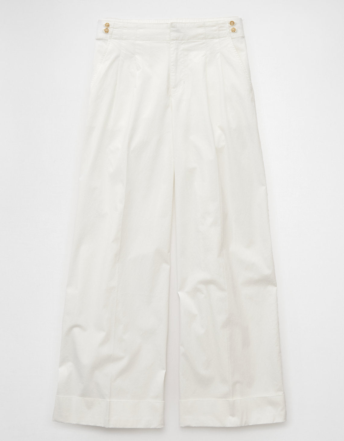 Pantalón de Popelina Ae - Blanco 0462_5451_100_f