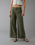 Pantalón de Popelina Ae - Verde 0462_5451_342_of