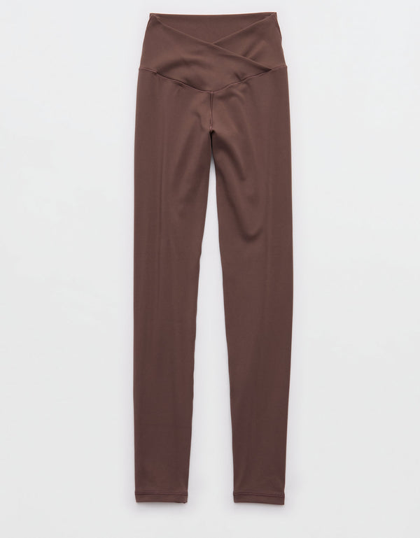Legging OFFLINE Tiro Alto By Aerie - Café