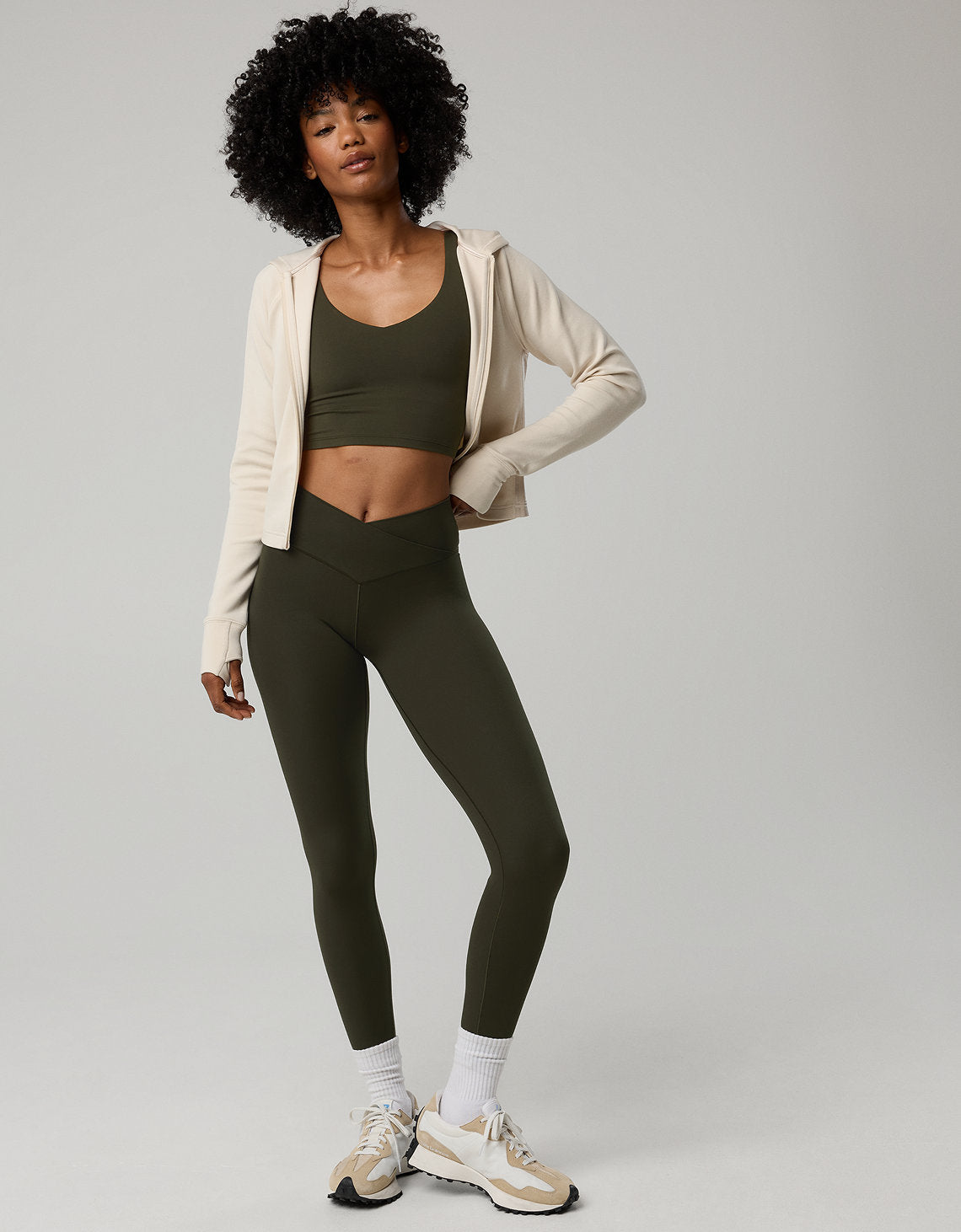 Legging OFFLINE Tiro Alto By Aerie - Azul 0491_5104_435_os