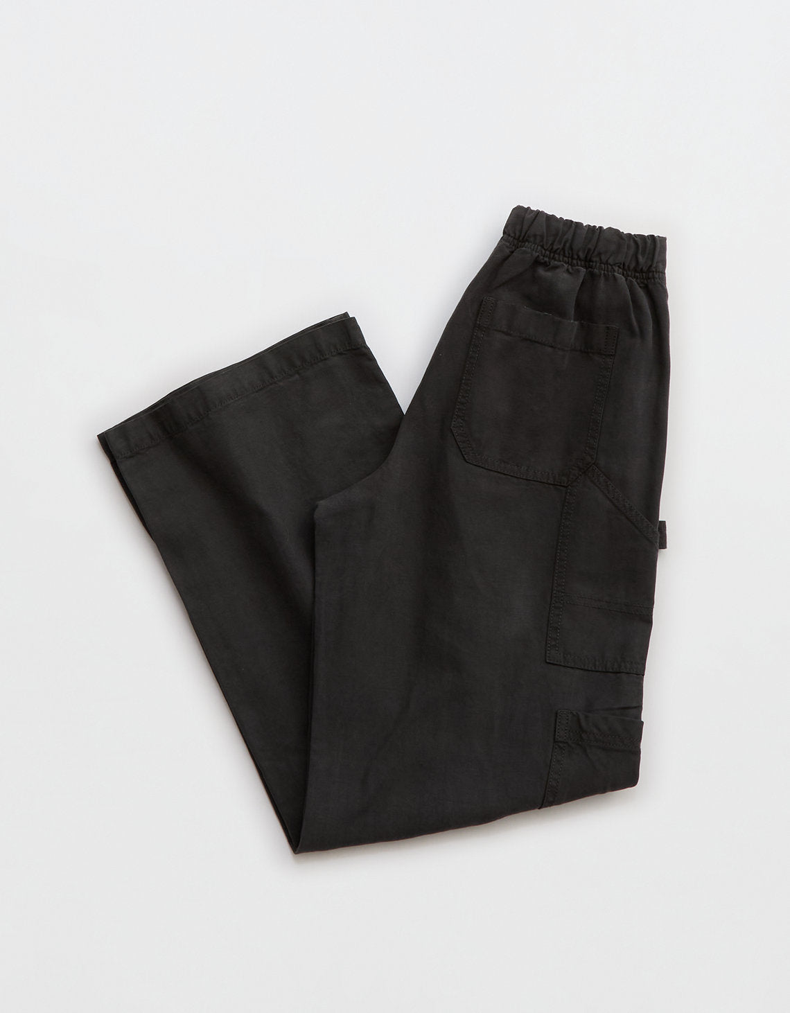 Pantalón Tiro Bajo y Holgado Mujer Aerie - Gris 0493_8274_005_b