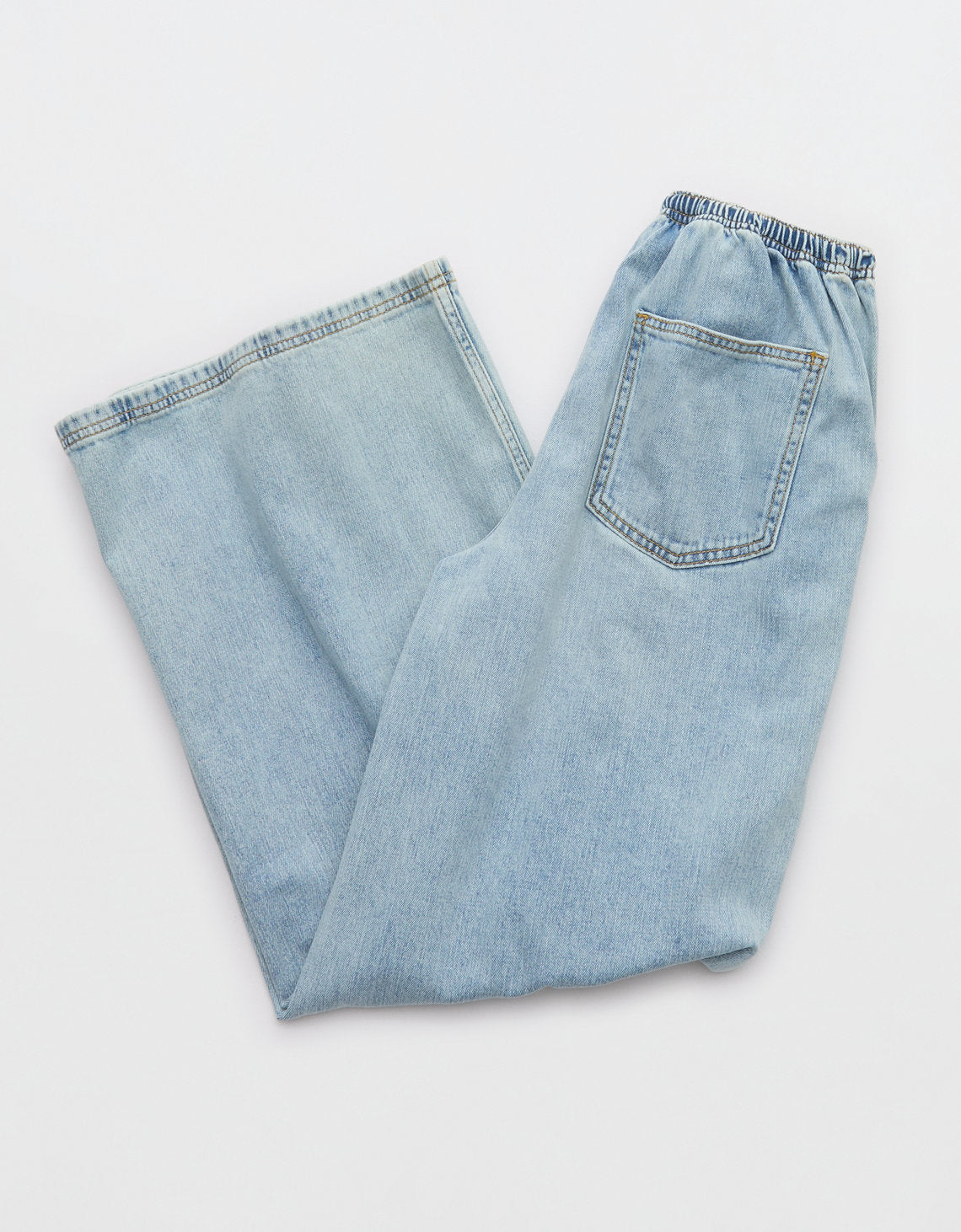 Pantalón de Mezclilla Aerie Daydream Ajustable - Azul 0493_8484_401_b