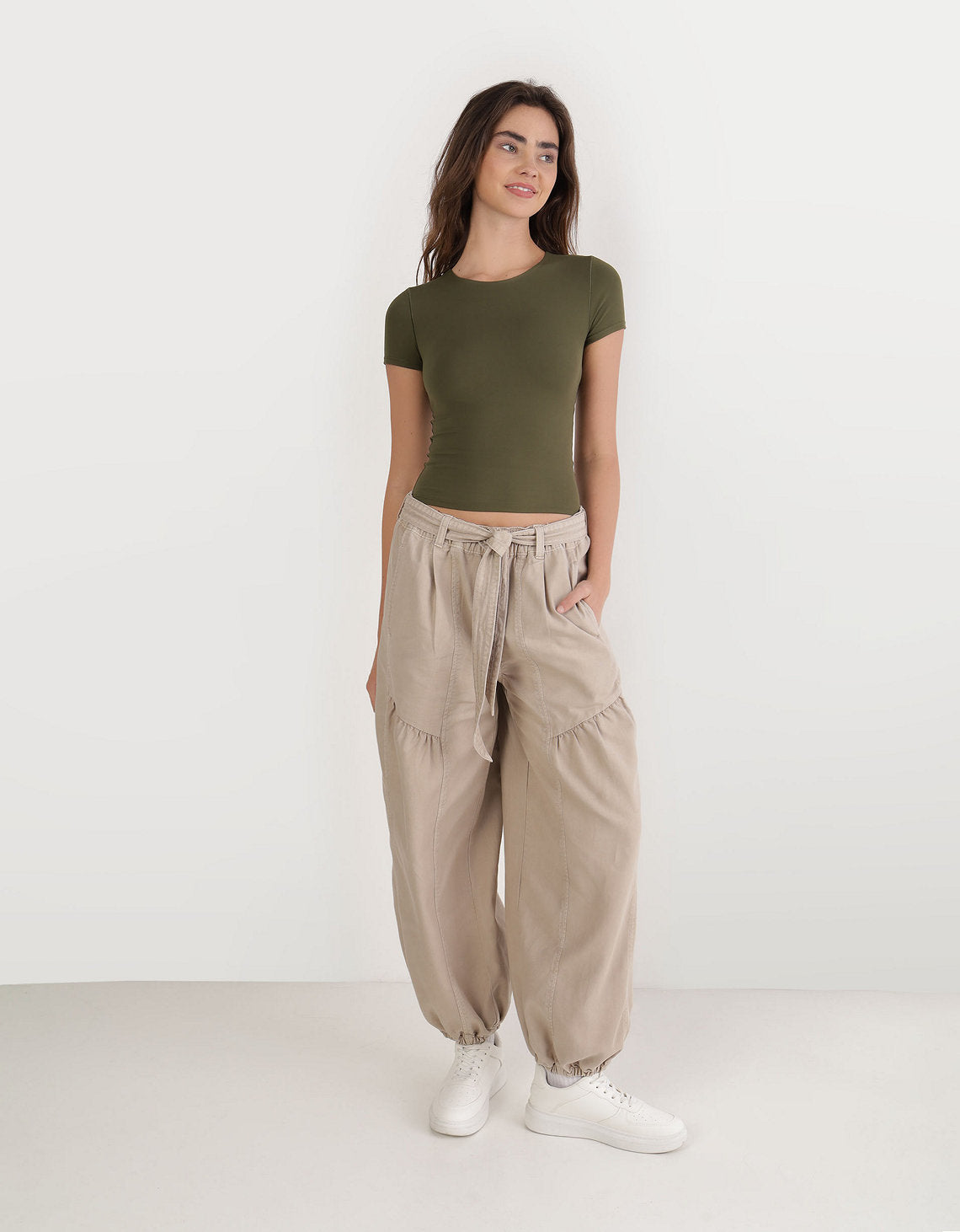 Jogger Tie-Waist By Aerie - Blanco 0493_8527_021_of