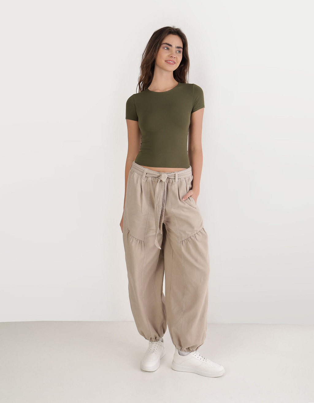 Jogger Tie-Waist By Aerie - Gris 0493_8527_021_of